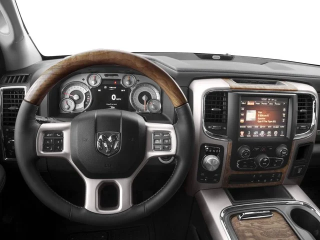 Used 2017 Pearl White Ram Laramie Longhorn image 11