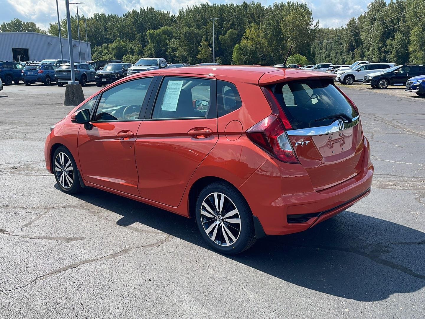 Used 2020 Orange Fury Honda EX image 3