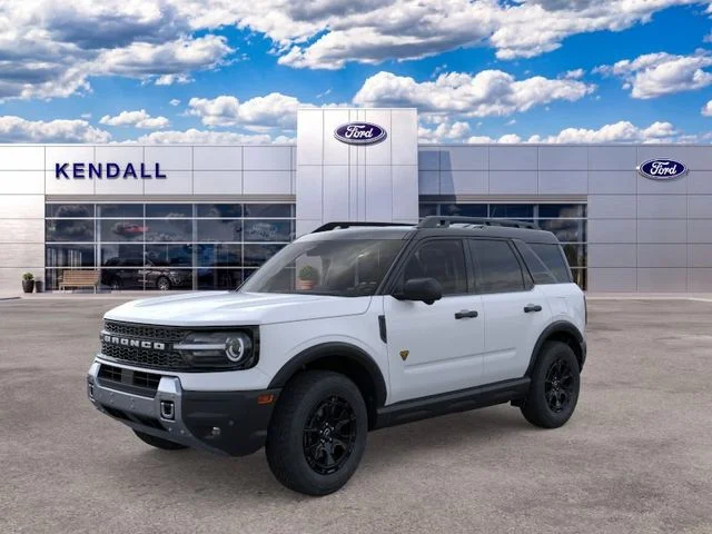 New 2026 White Metallic Ford Badlands image 1