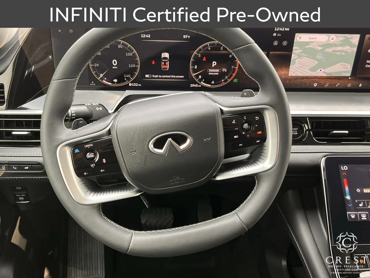 Certified Used 2026 Black Obsidian INFINITI LUXE image 14