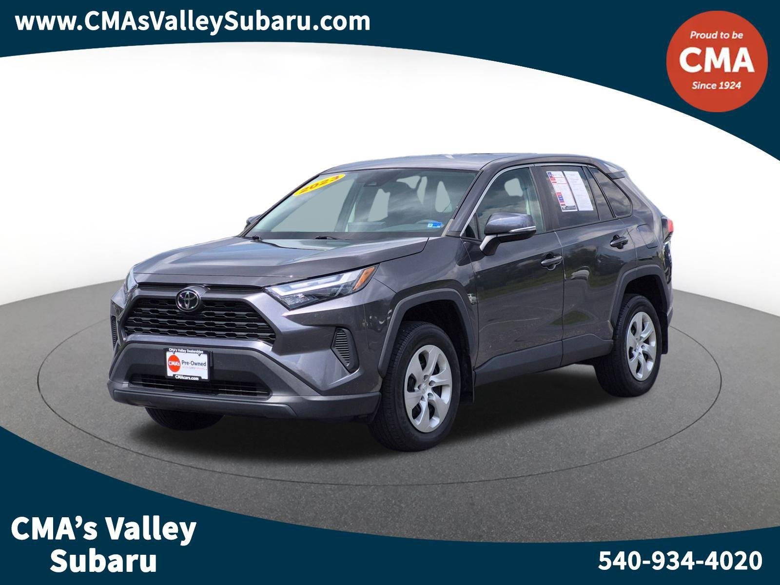Used 2023 Magnetic Gray Metallic Toyota LE image 1
