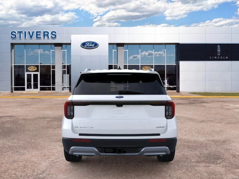 New 2026 Star White Metallic Tri-Coat Ford Platinum image 5