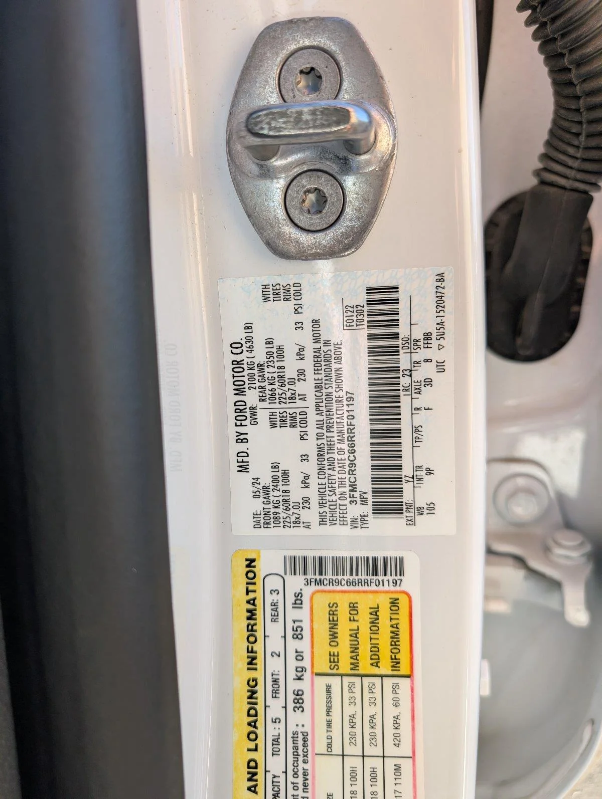 Used 2024 Oxford White Ford Outer Banks image 13