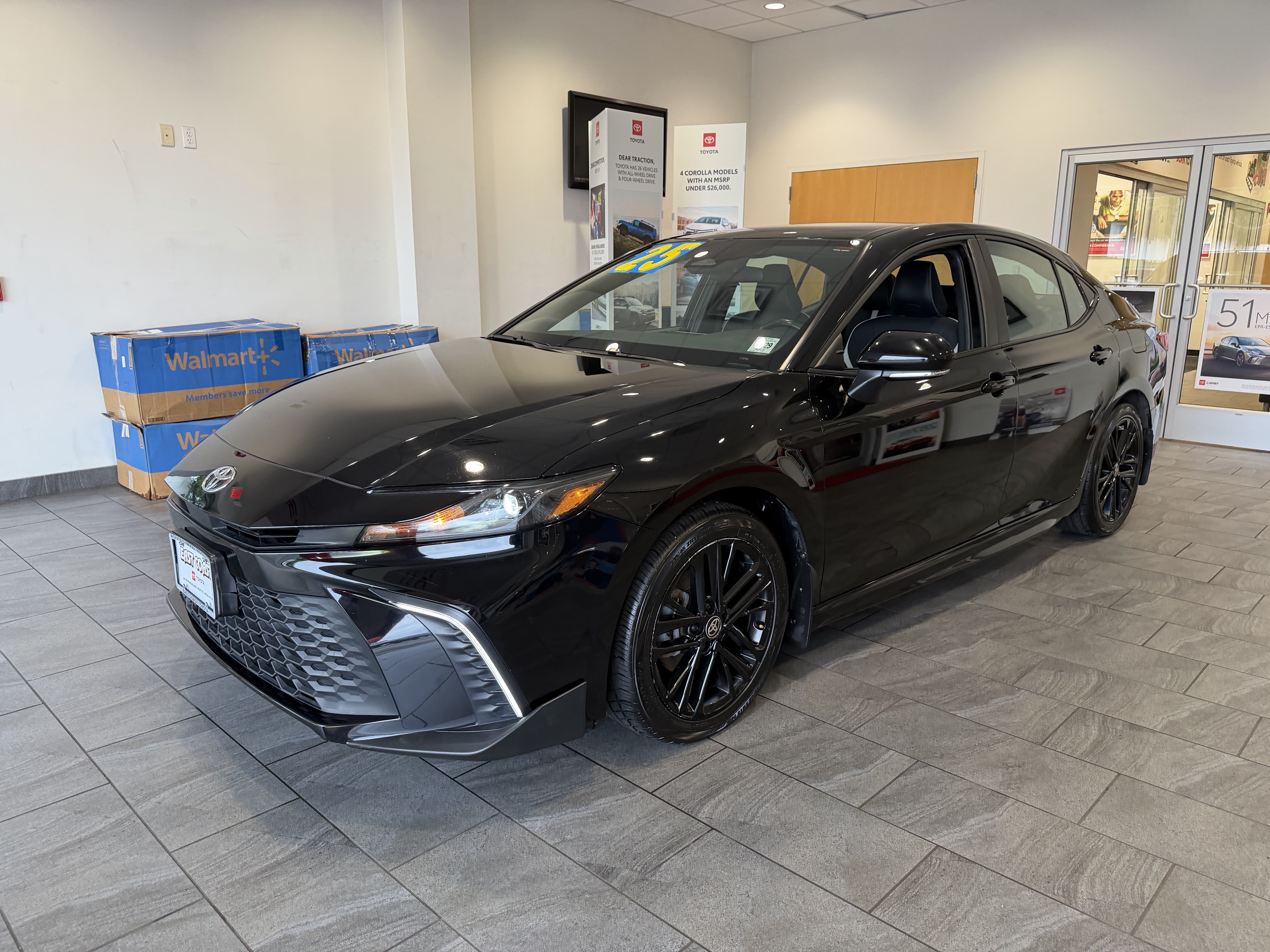 Used 2025 Black Toyota SE image 52