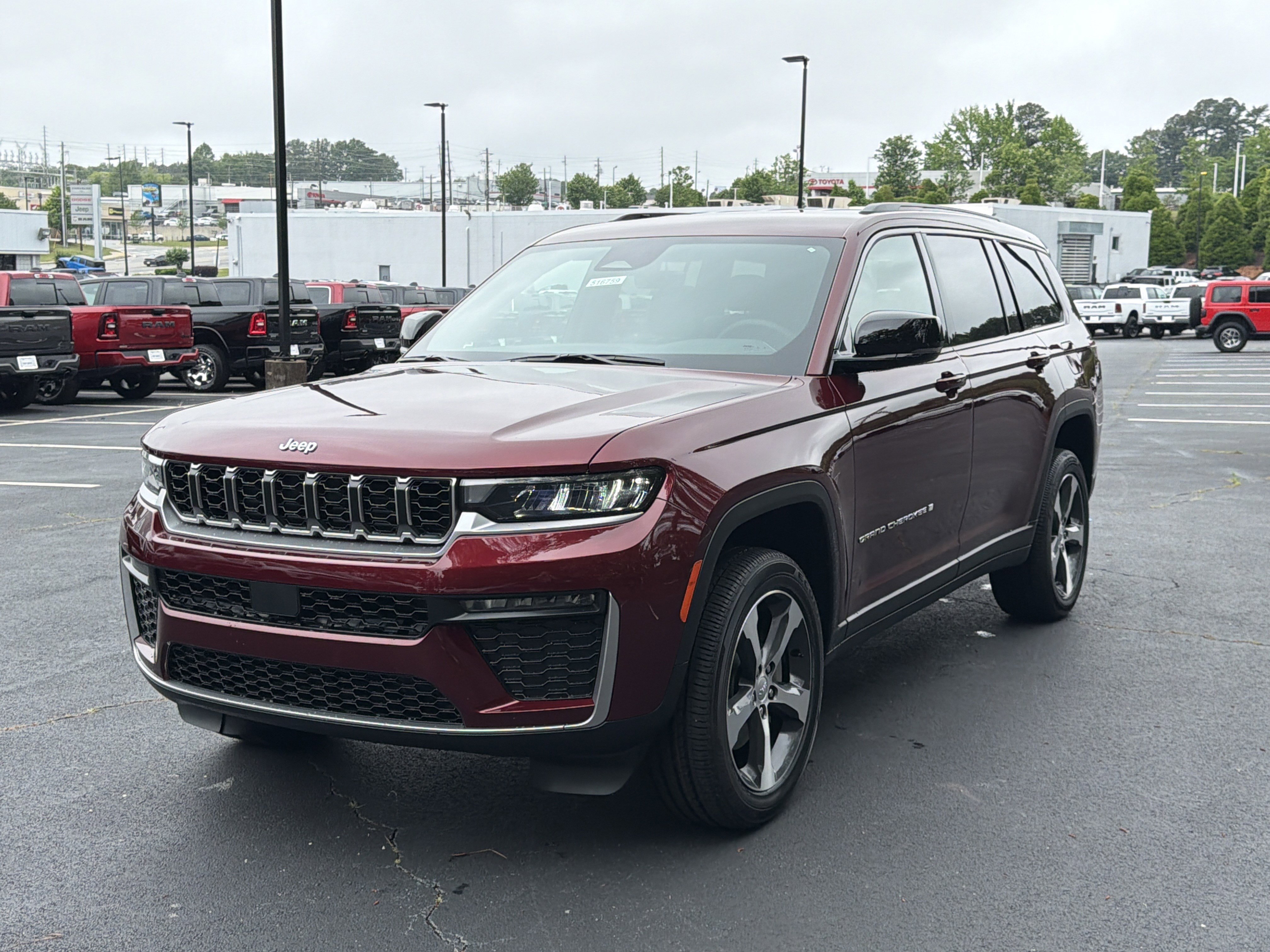 New 2026 Velvet Red Pearlcoat Jeep Limited image 3