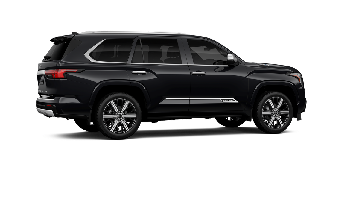 New 2026 Midnight Black Metallic Toyota Capstone image 11