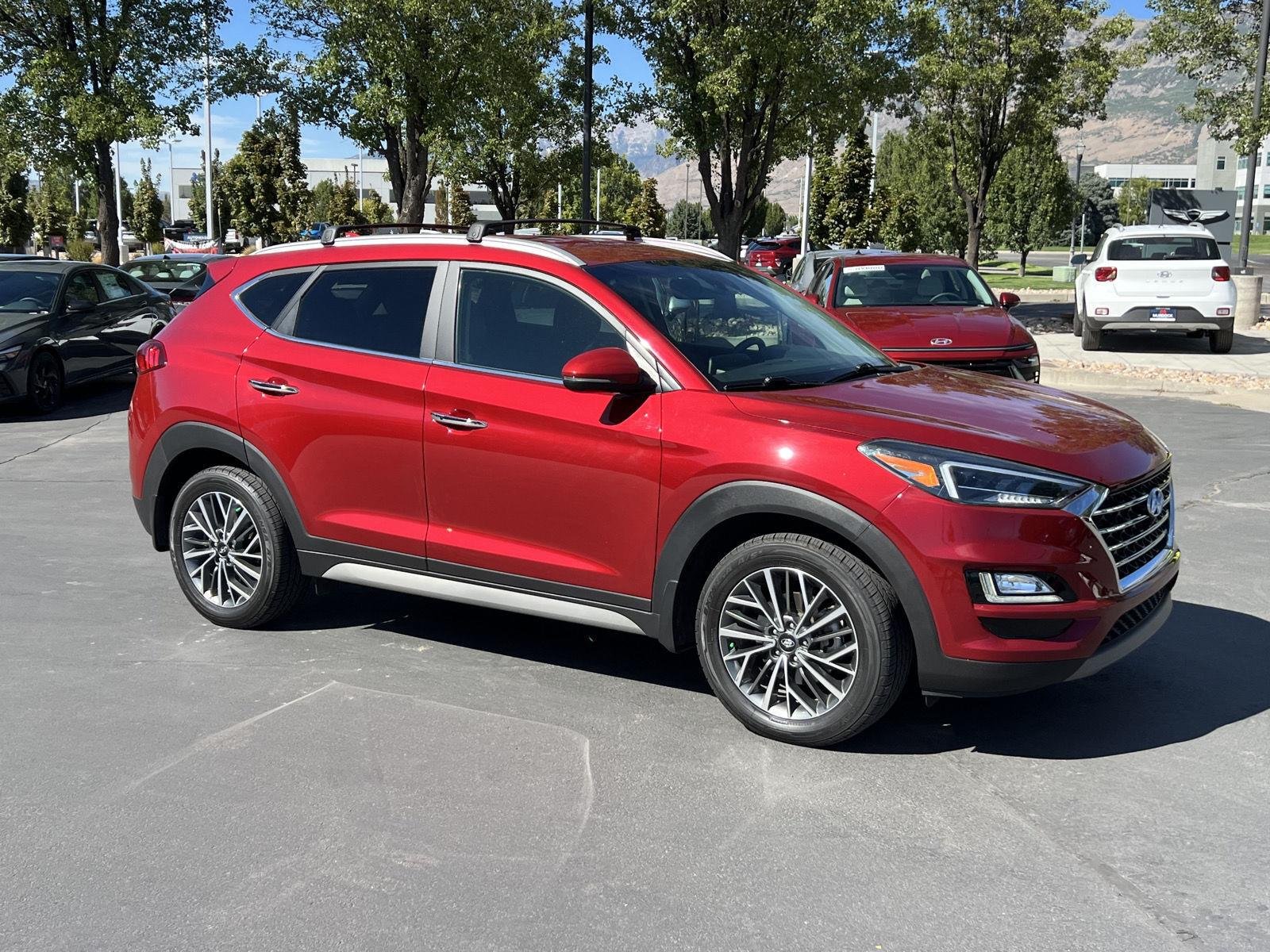 Used 2021 Red Crimson Hyundai Limited image 5