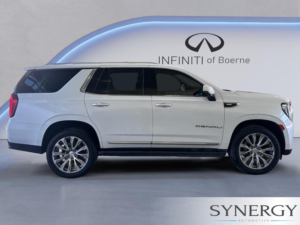 Used 2021 White Frost Tricoat GMC Denali image 4