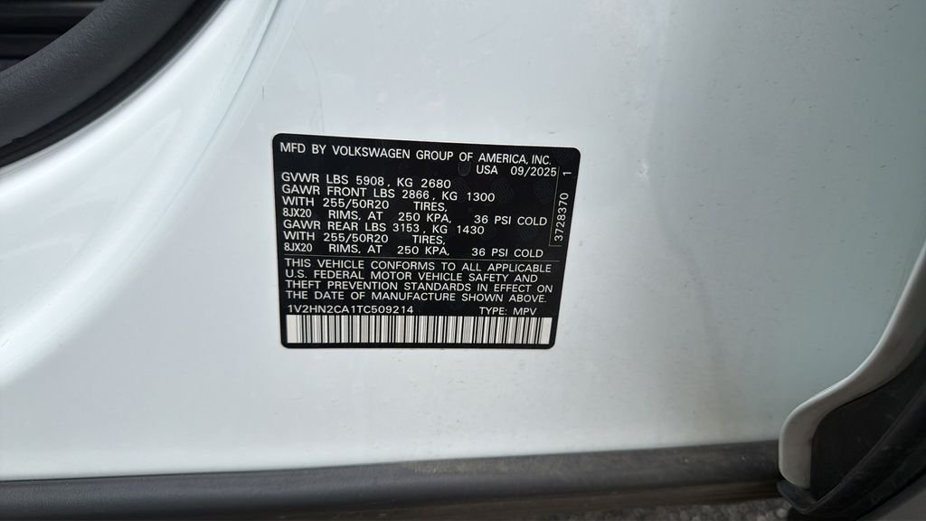 Used 2026 White Volkswagen 2.0T SE w/Technology image 27
