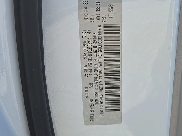 Certified Used 2018 White Chrysler Touring Plus image 23