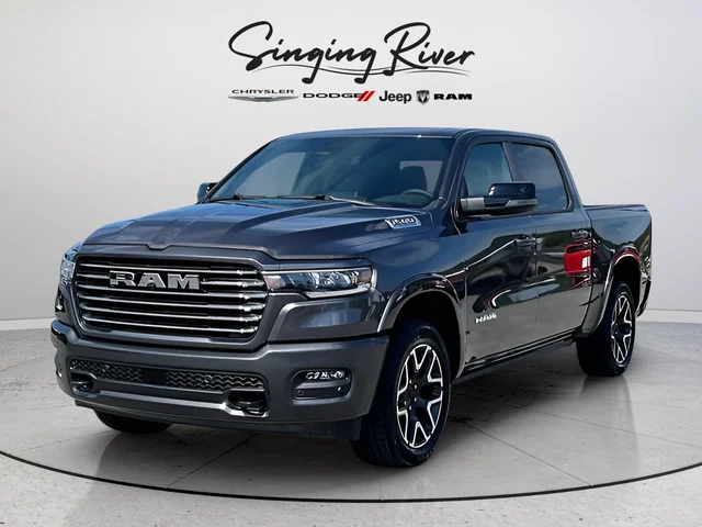 New 2026 Granite Crystal Metallic Clear-Coat Exterior Paint RAM Laramie image 3