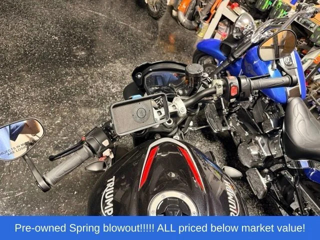 Used 2018 Black Triumph motorcycle image 26