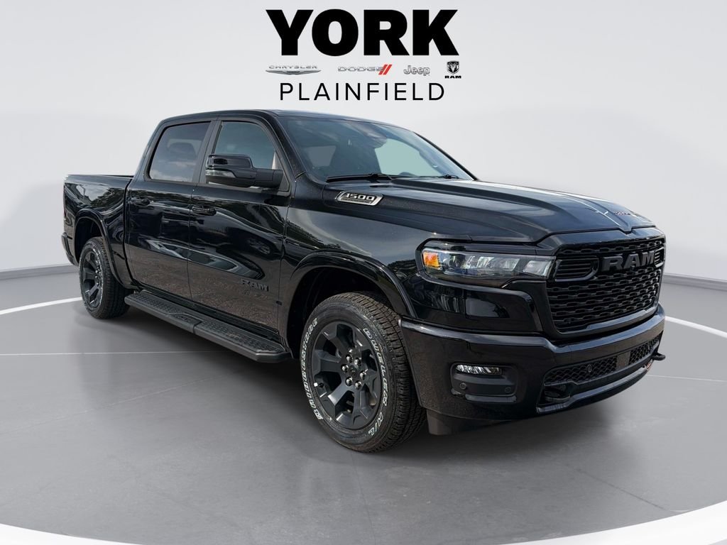New 2026 Diamond Black Crystal Pearl-Coat Exterior Paint RAM Big Horn/Lone Star image 3