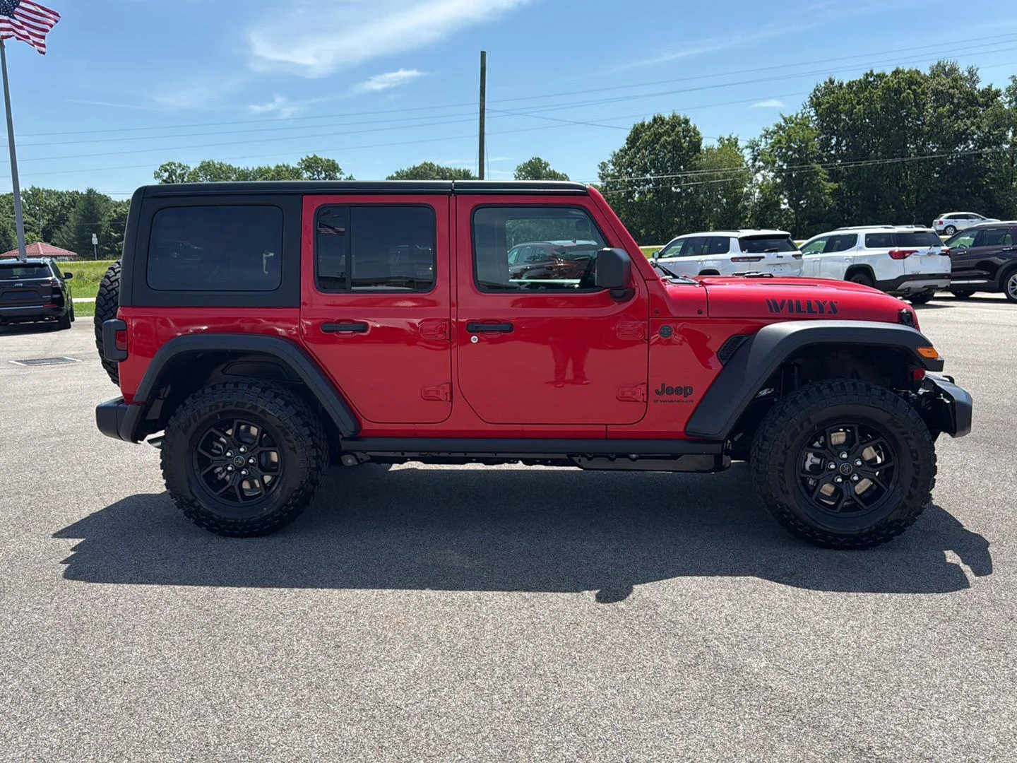 New 2026 Firecracker Red Clearcoat Jeep Willys image 8