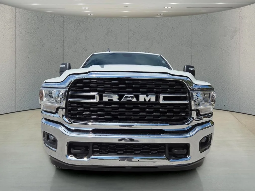 Used 2024 Bright White Clearcoat Ram Big Horn image 9