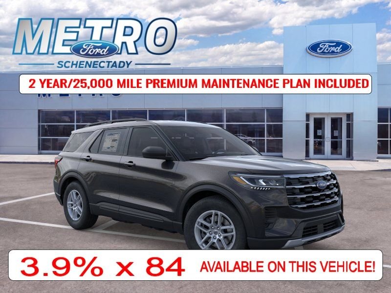 New 2026 Agate Black Metallic Ford Active image 1