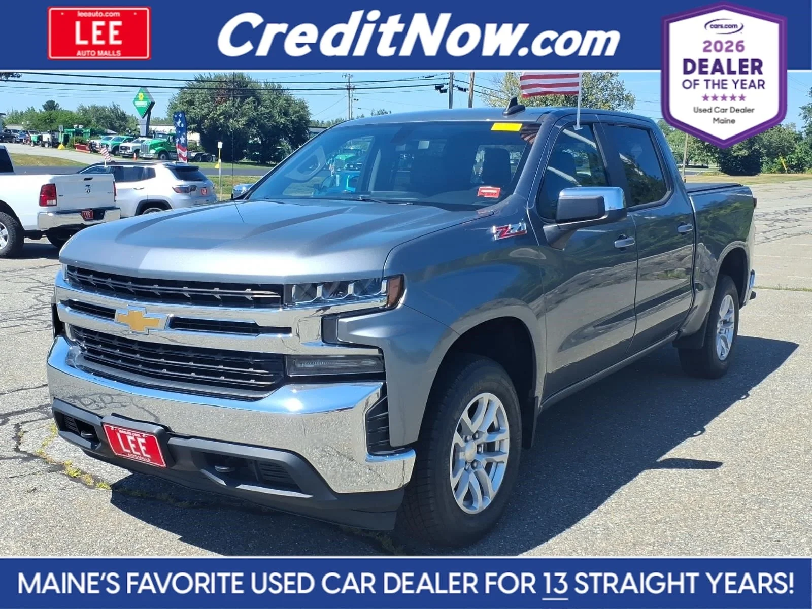 Used 2019 Steel Metallic Chevrolet LT image 1