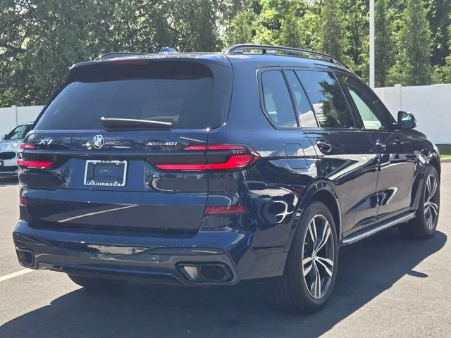 Used 2024 Tanzanite Blue II Metallic BMW xDrive40i image 5