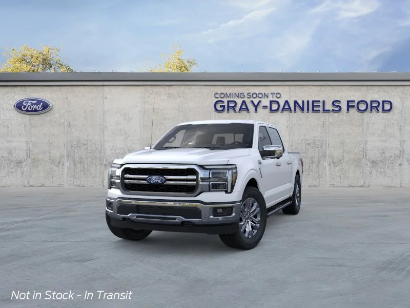 New 2026 Star White Metallic Tri-Coat Ford Lariat® image 2