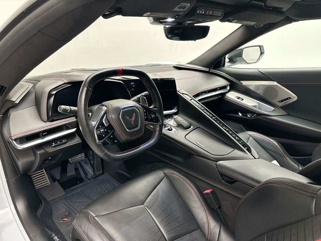 Used 2020 Ceramic White Chevrolet Stingray image 30