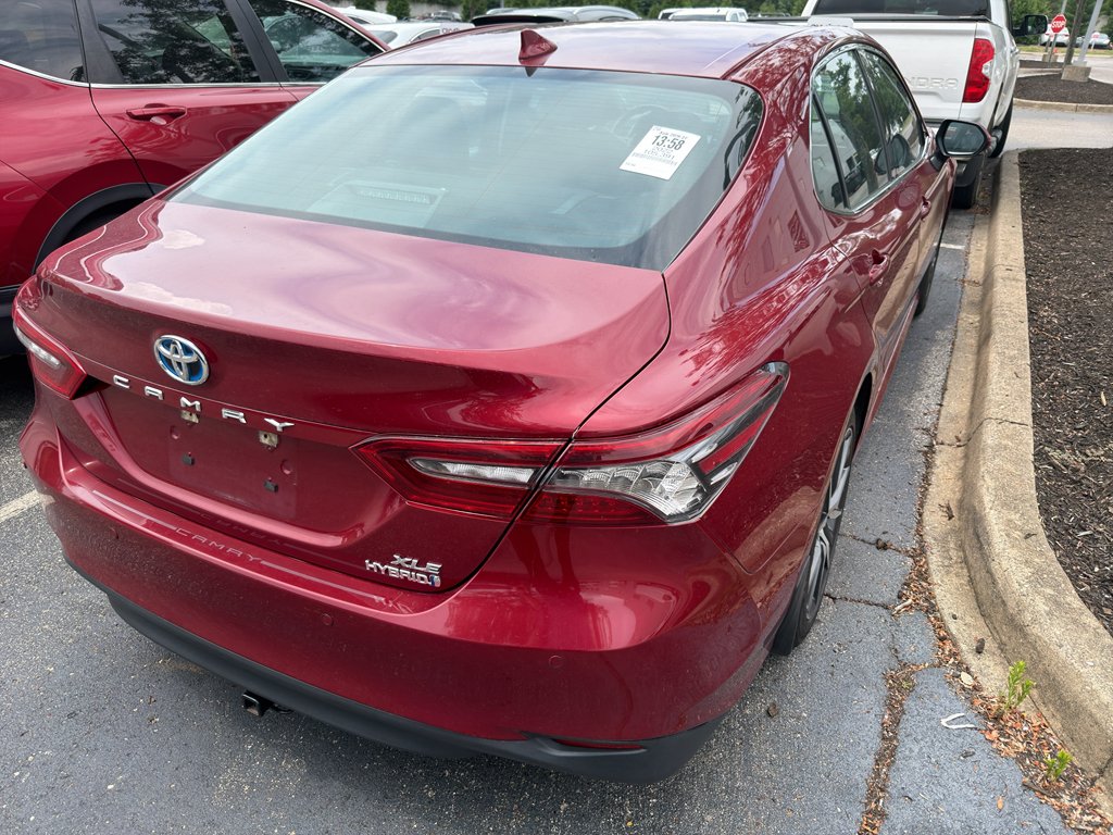 Used 2022 Ruby Flare Pearl Toyota Hybrid XLE image 24