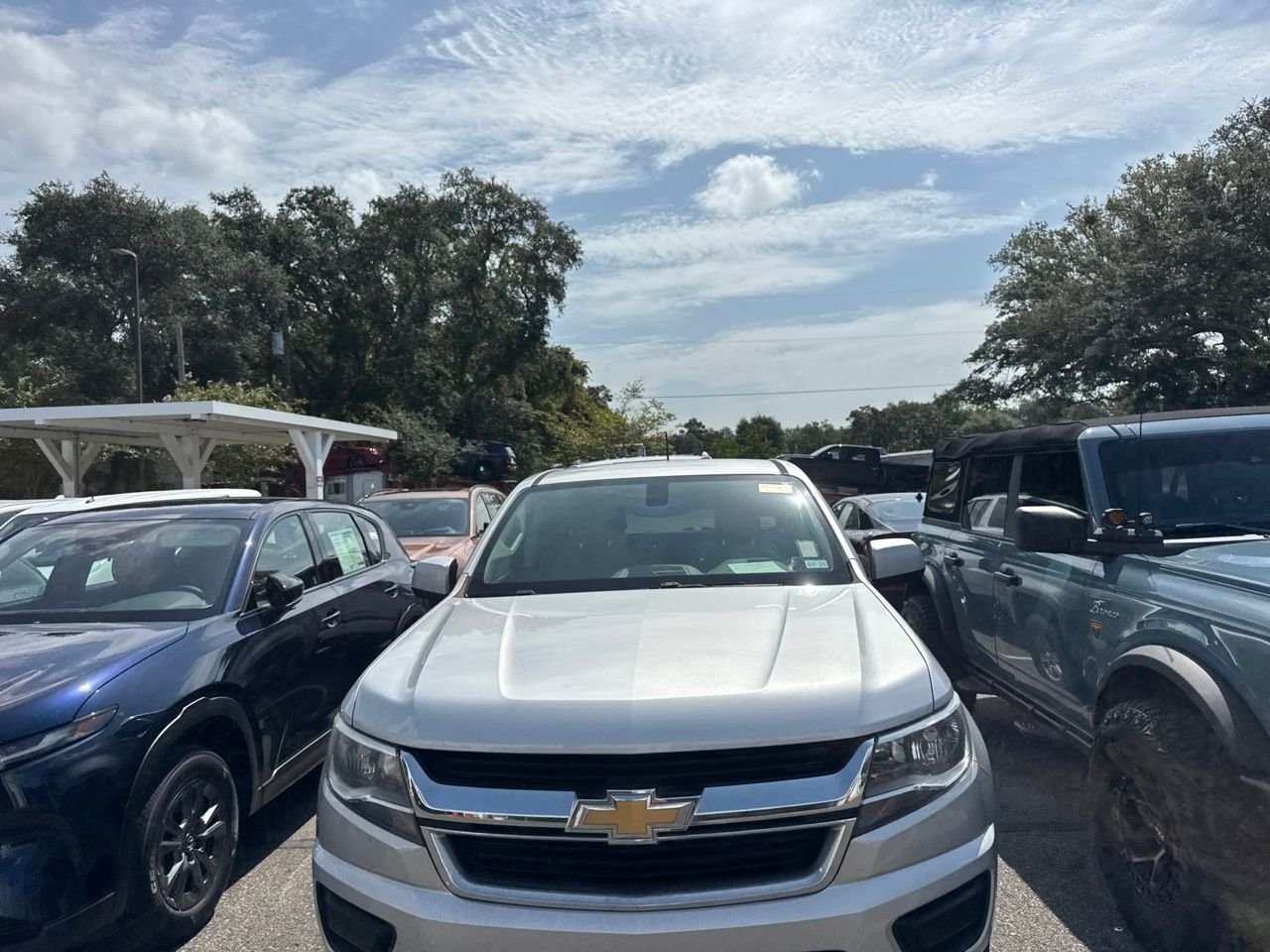 Used 2017 Silver Chevrolet Work Truck image 2