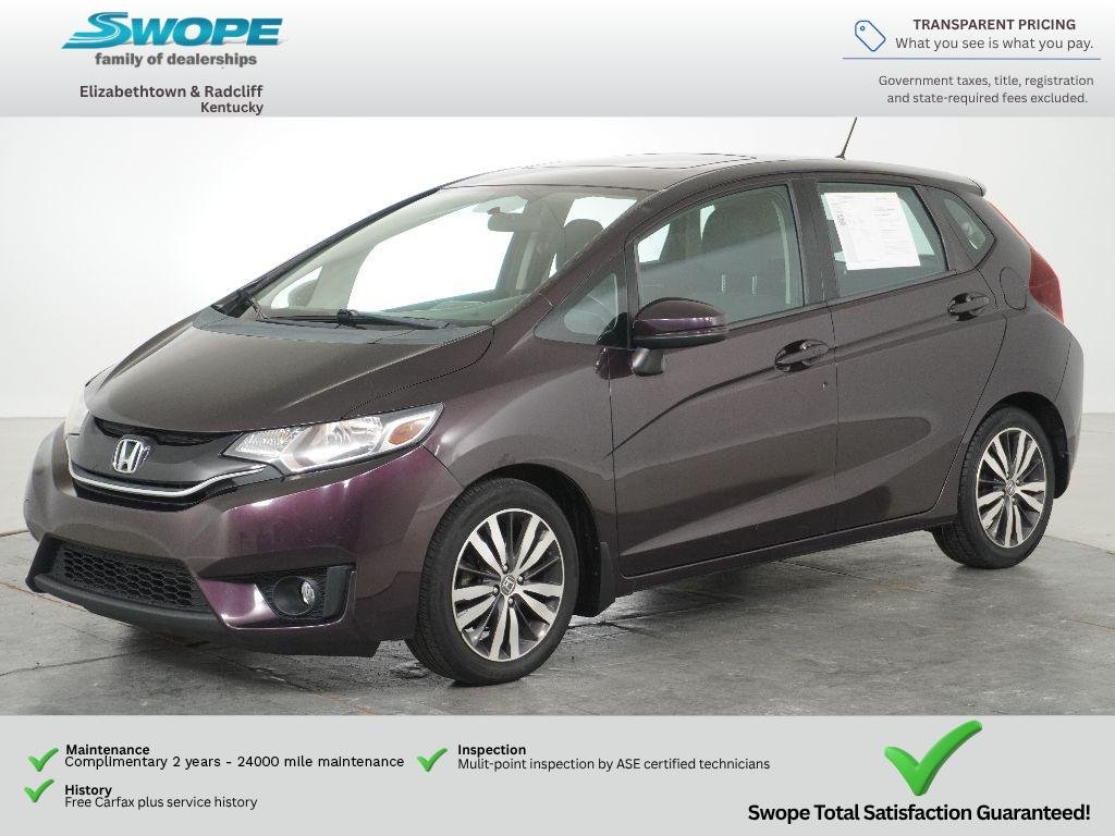 Used 2015 Honda Fit EX-L with VIN 3HGGK5H8XFM760735 for sale in Elizabethtown, KY