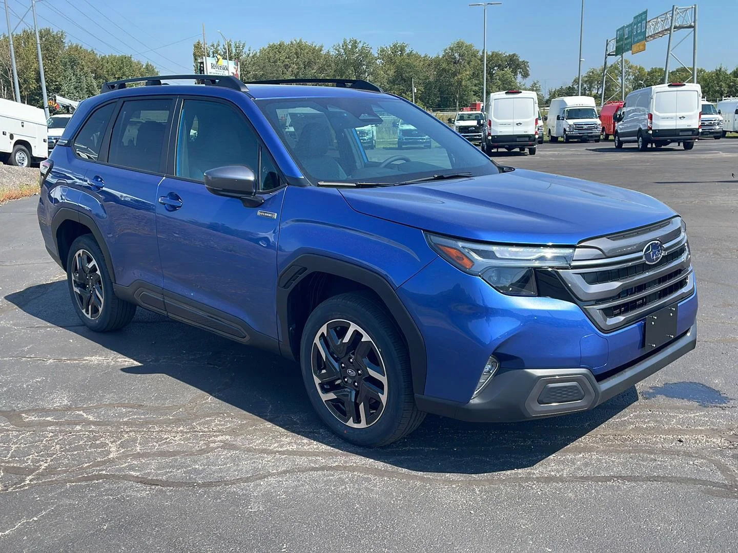 New 2026 Daybreak Blue Pearl Subaru Limited Hybrid image 7