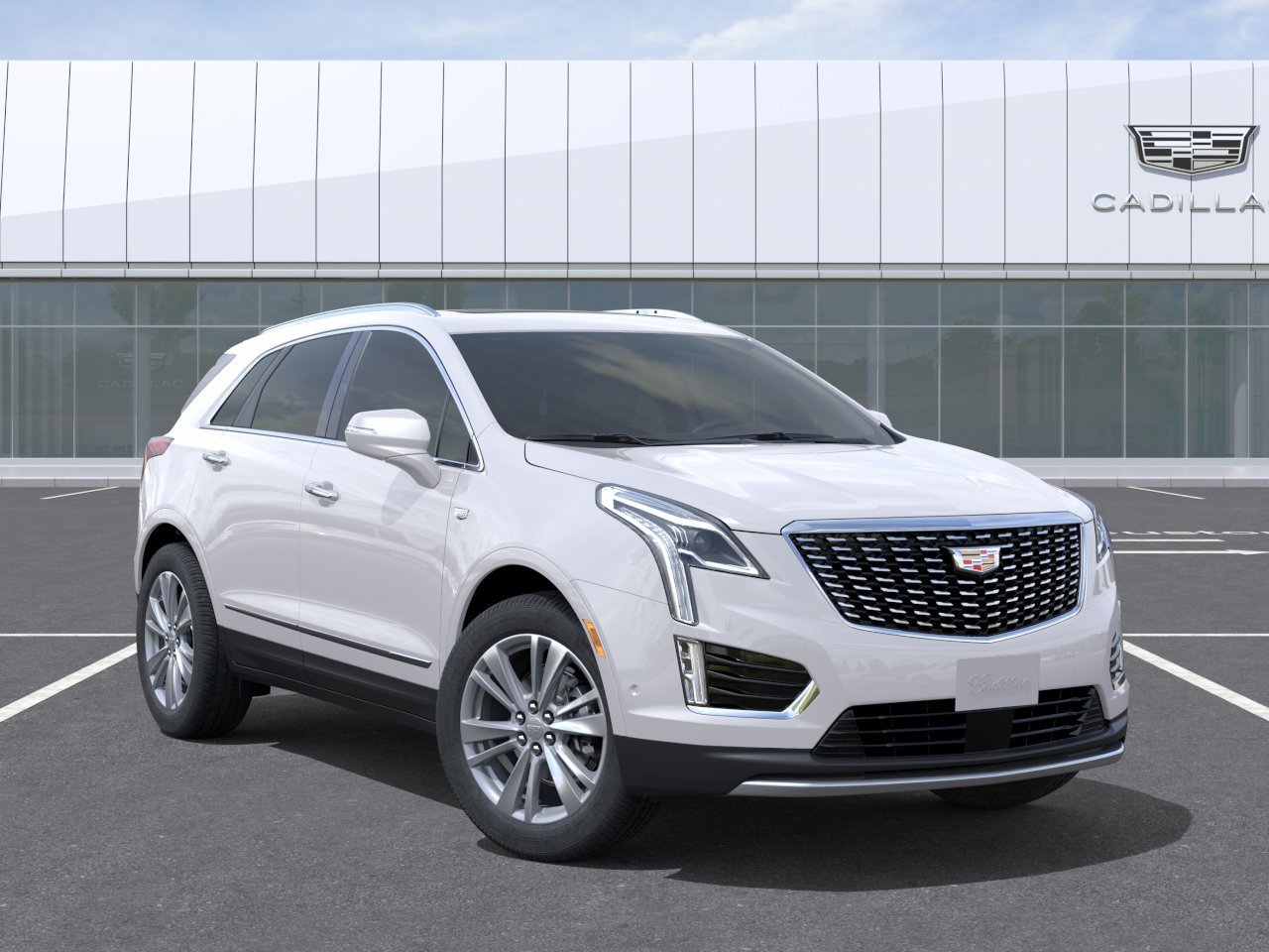 New 2026 Crystal White Tricoat Cadillac Premium Luxury image 7