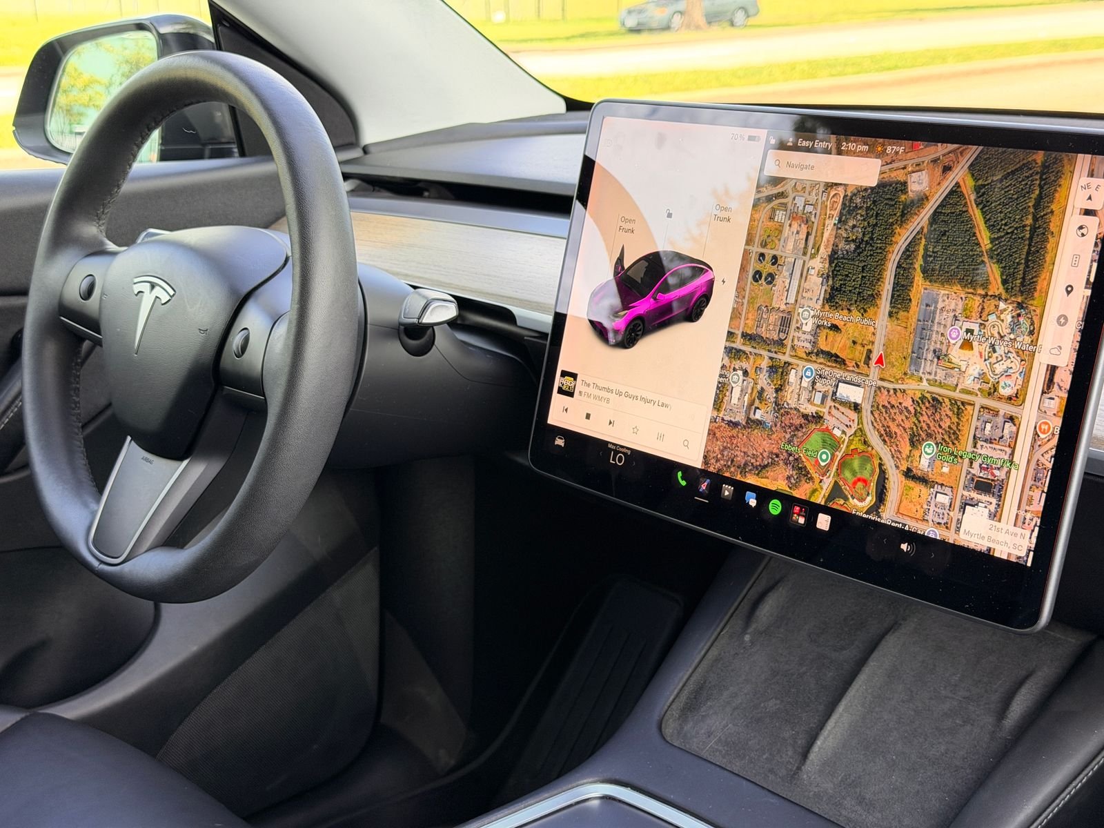 Used 2021 Solid Black Tesla Standard Range image 20