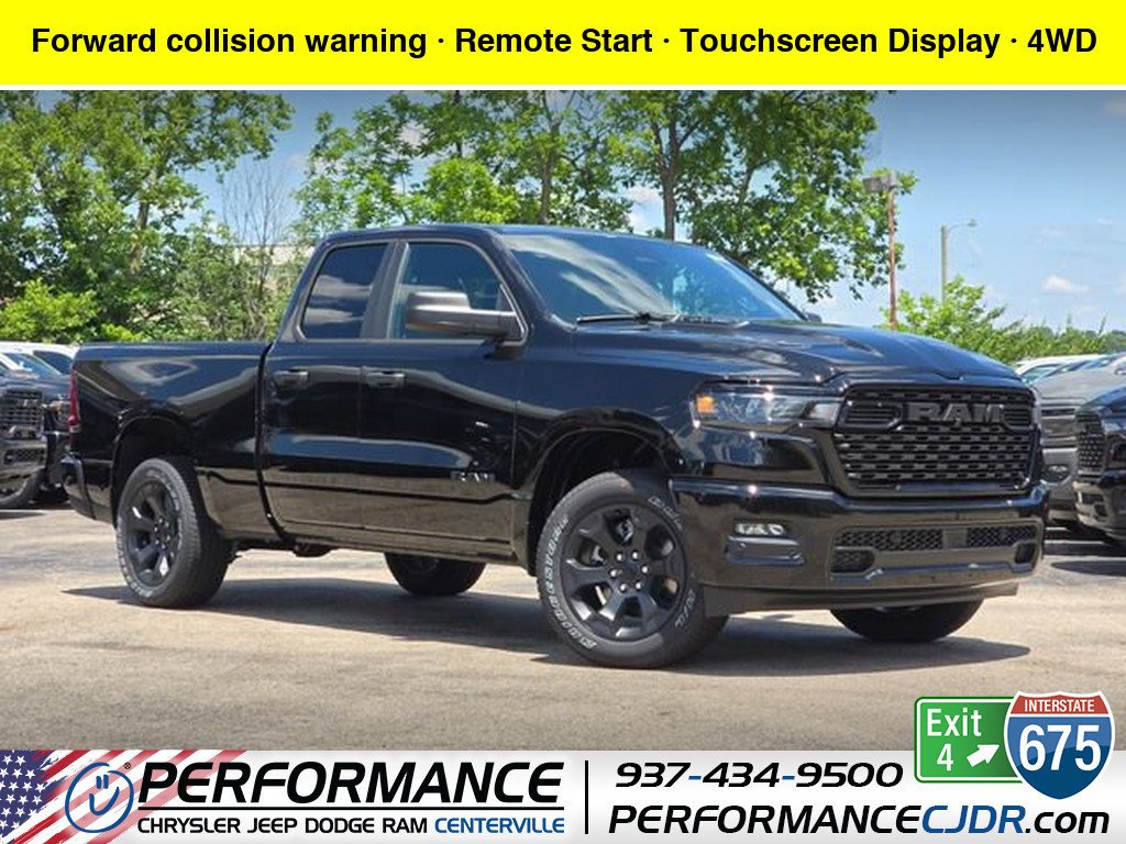 New 2026 Diamond Black Crystal Pearlcoat RAM Express image 1