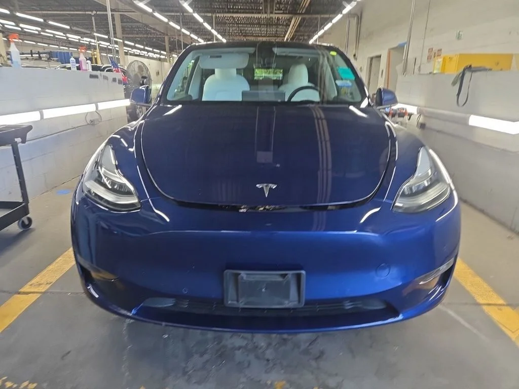 Used 2022 Tesla Model Y Long Range with VIN 7SAYGDEE8NF374071 for sale in Bedford, OH