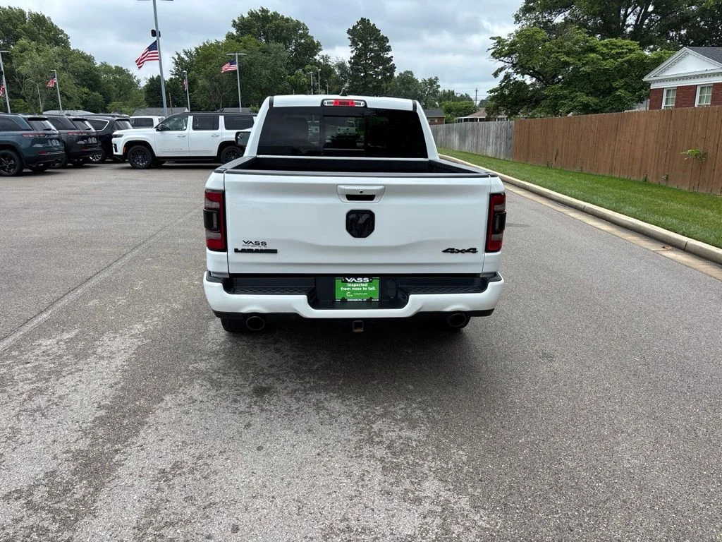 Used 2022 Bright White Clearcoat Ram Laramie image 4