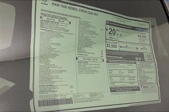 New 2026 Hydro Blue Pearl-Coat Exterior Paint RAM Rebel image 14