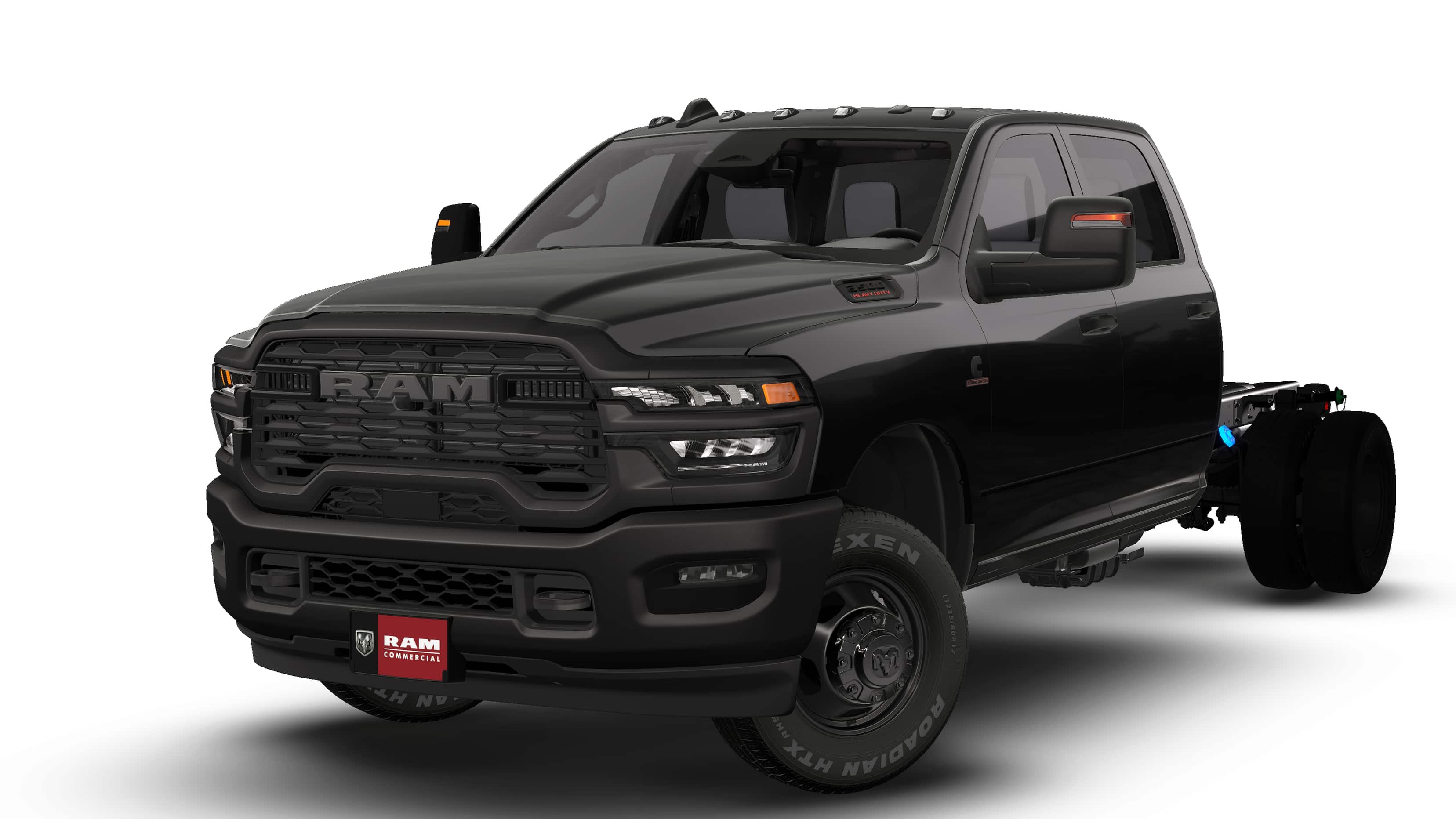 New 2026 Diamond Black Crystal Pearl-Coat Exterior Paint RAM TRADESMAN image 13