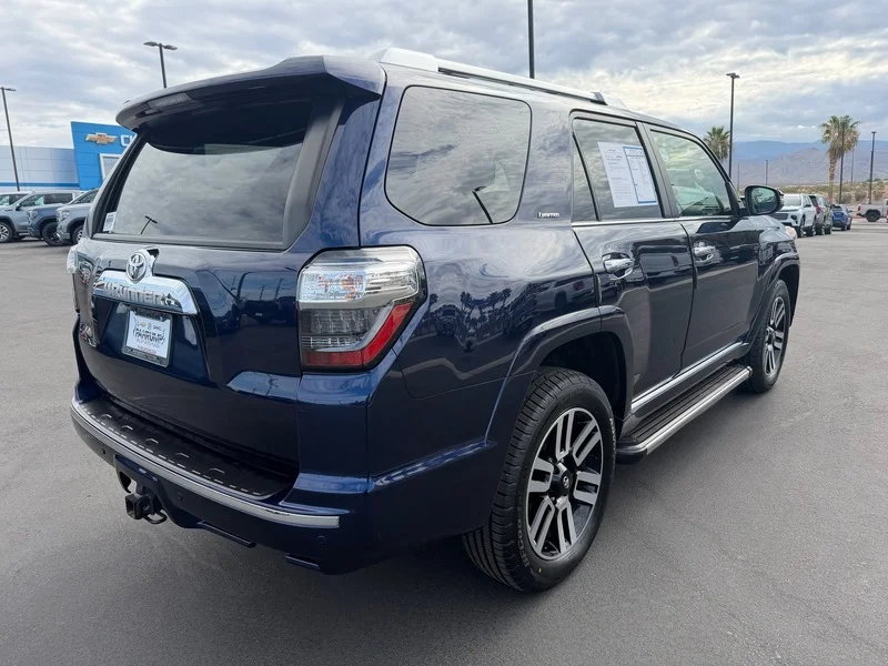 Used 2022 Nautical Blue Met Toyota Limited image 3