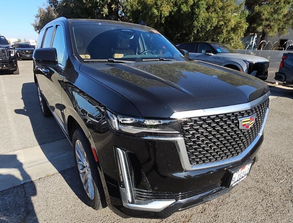 Used 2024 Black Cadillac Premium Luxury image 7