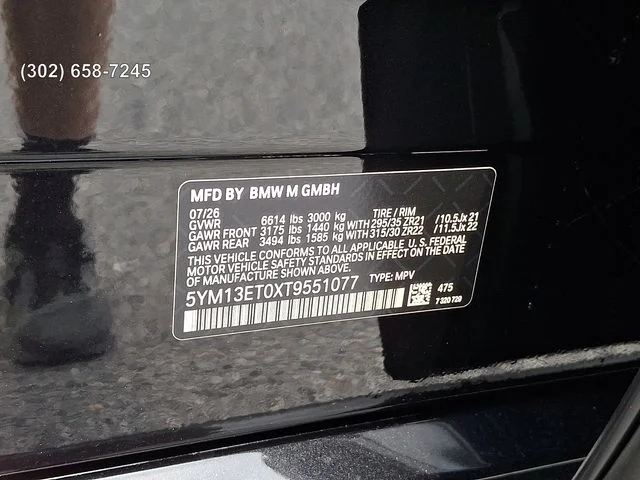 New 2026 Black Sapphire Metallic BMW Competition image 20
