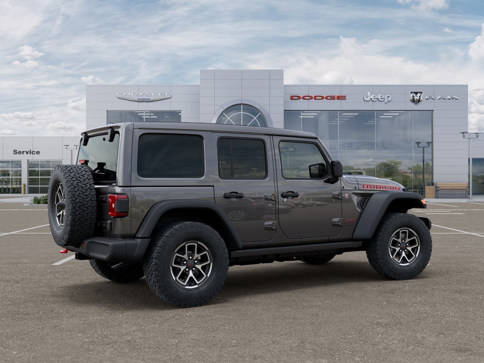 New 2026 Granite Crystal Metallic Clearcoat Jeep Rubicon image 26