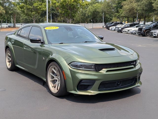 Used 2023 Green Dodge R/T Scat Pack Widebody image 7