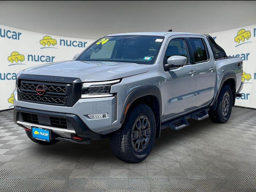 Used 2024 Boulder Gray Metallic Nissan PRO-4X image 3