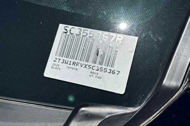 Certified Used 2025 Black Toyota XLE image 3