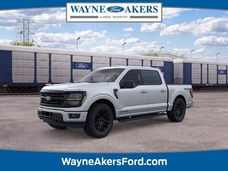 New 2026 Iconic Silver Metallic Ford XLT image 1