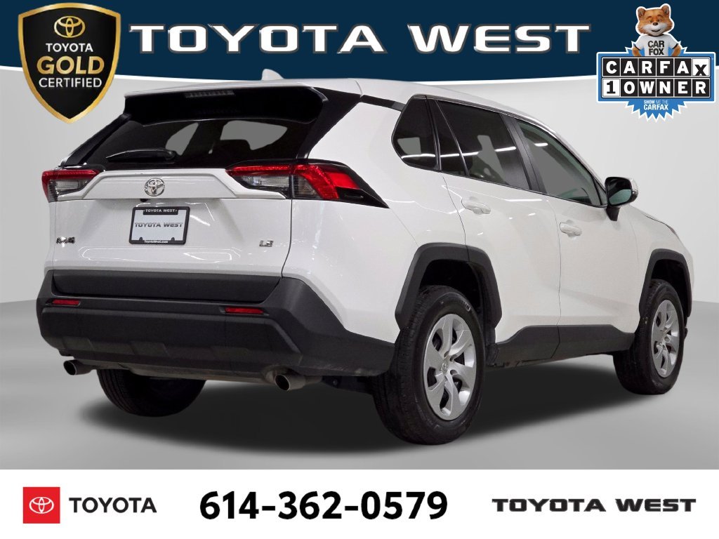 Certified Used 2025 White Toyota LE image 7