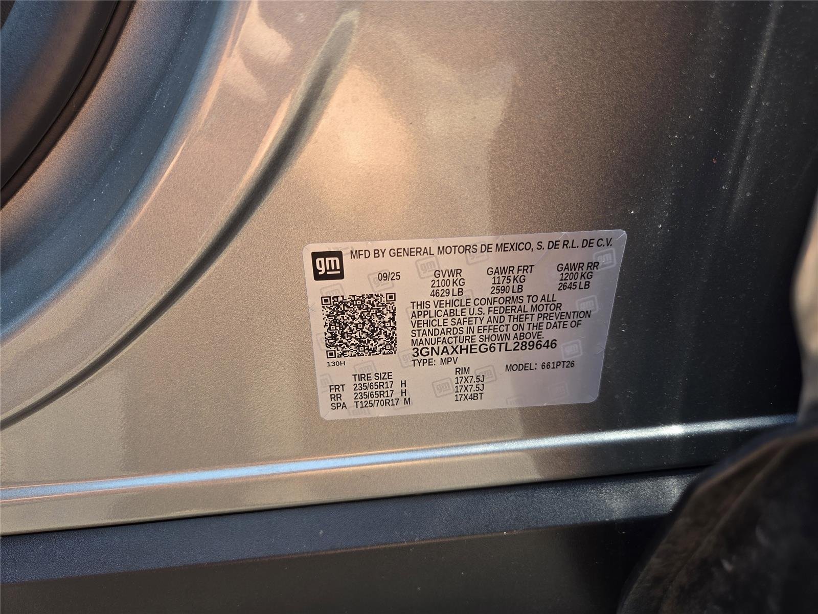 Used 2026 Sterling Gray Metallic Chevrolet FWD LT image 26