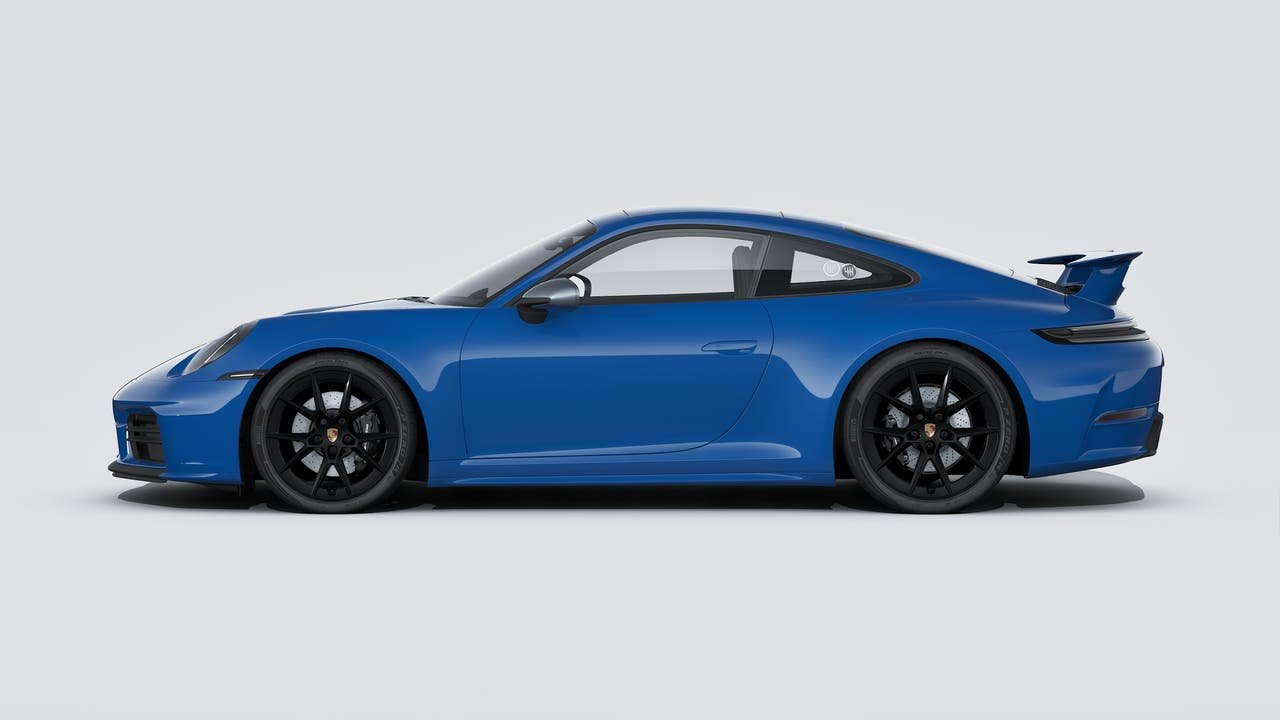 New 2026 Lugano Blue Porsche Carrera T image 2