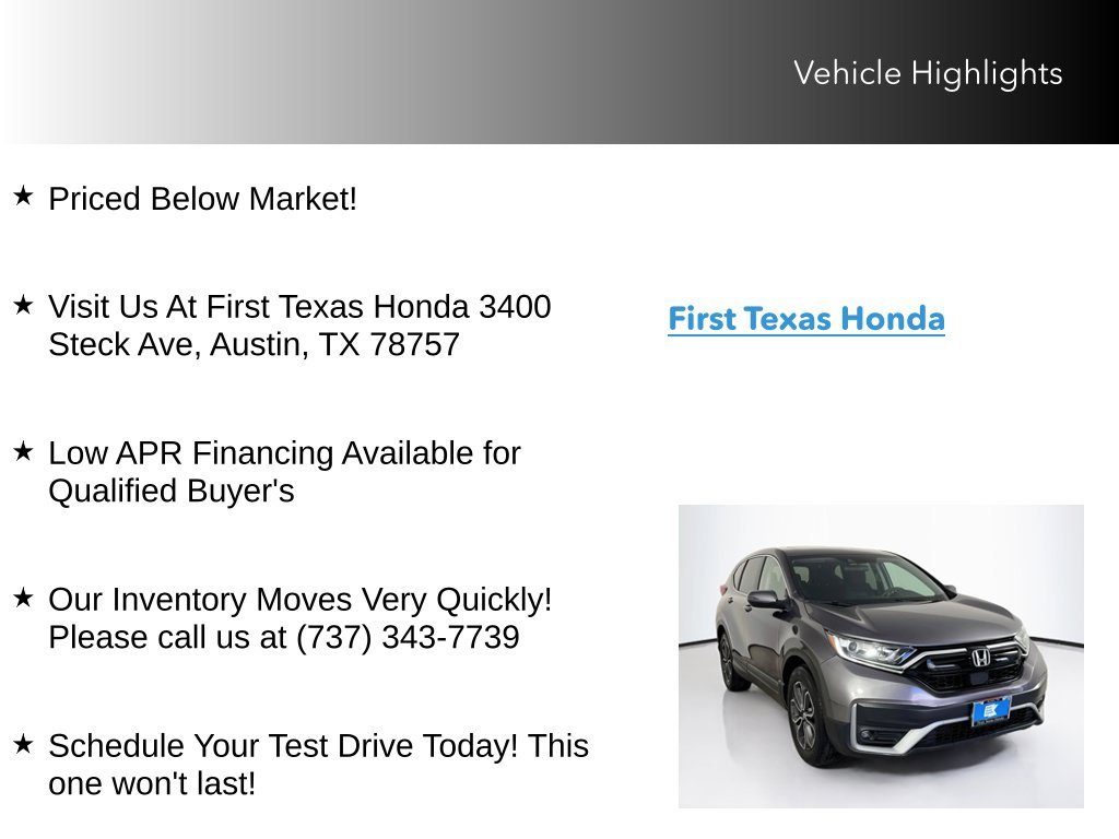 Certified Used 2020 Modern Steel Metallic Honda EX image 10