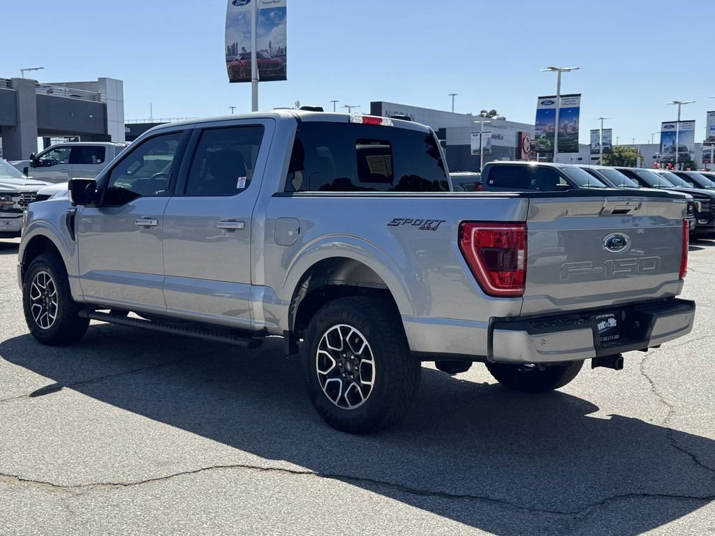 Used 2023 Silver Metallic Ford XLT image 4