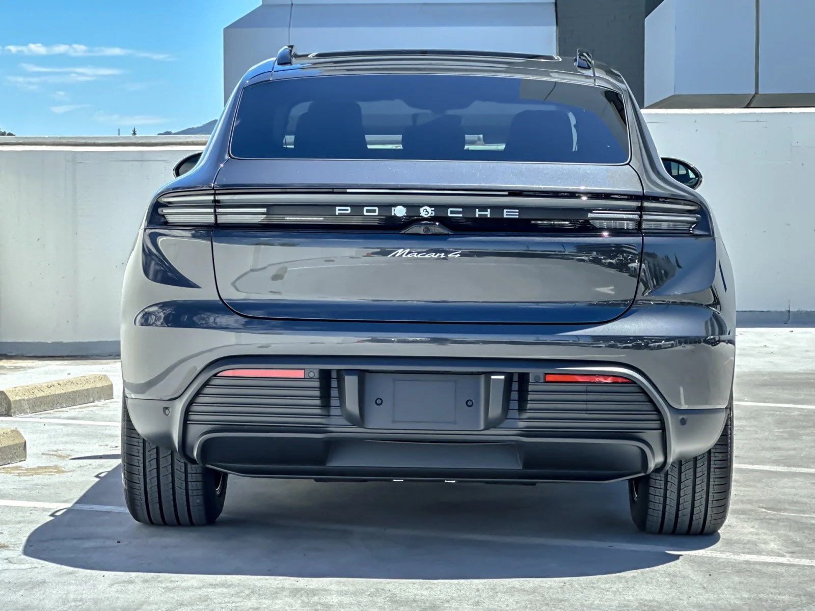 New 2026 Volcano Grey Metallic Porsche 4 Electric image 7