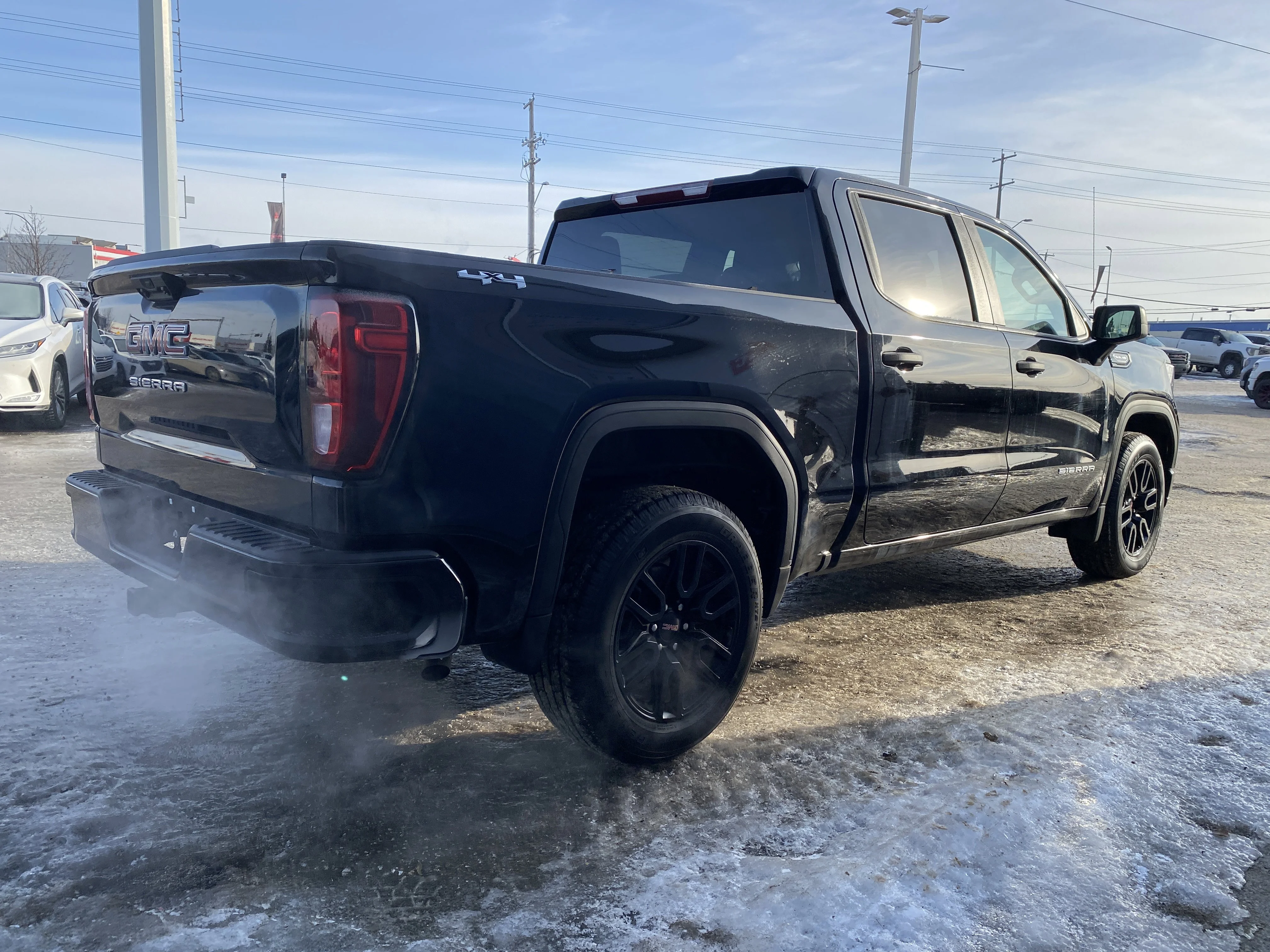 Used 2025 Black GMC Crew Cab Pro image 5